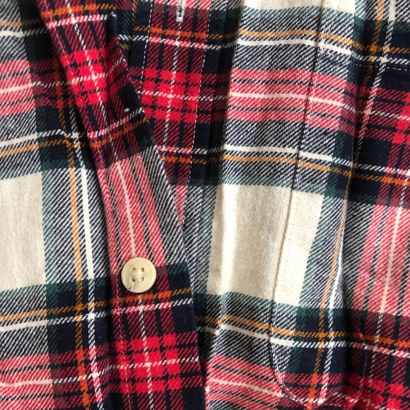 Classic Flannel shirt L.O.G.G , xxl, red/white/blk - Picture 3 of 5